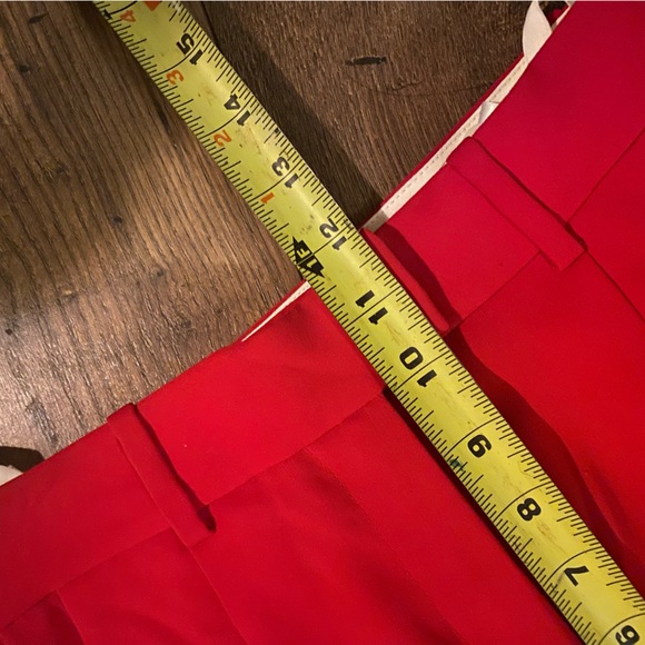 Aritzia babaton red Sadiki high waisted wide leg trouser - Picture 13 of 15